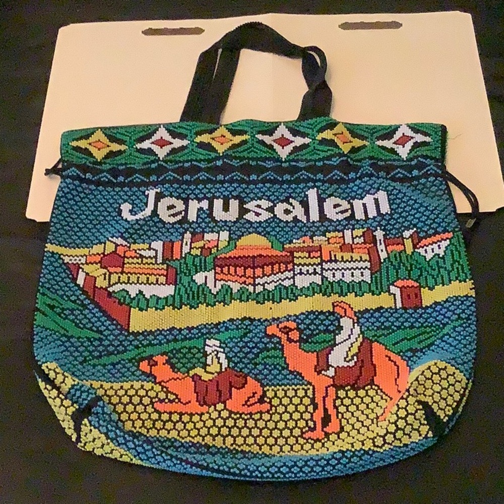 NWOT Beaded Handmade Jerusalem Camels Boho Ethnic